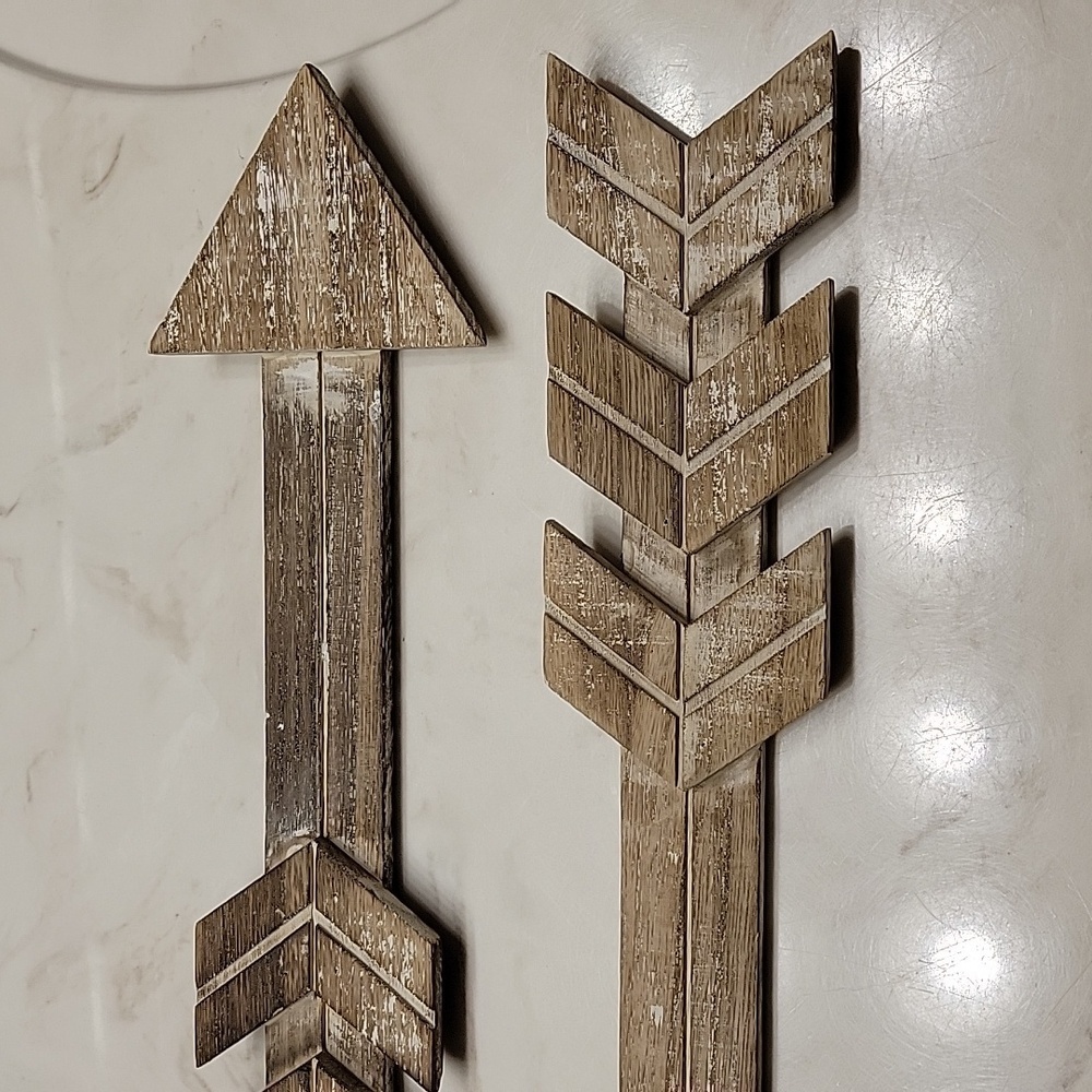 Decorative wooden arrows - Picture 3 of 8